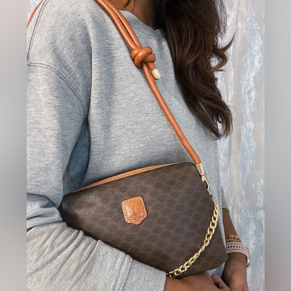 Authentic Celine Macadam Clutch as Crossbody - Picture 3 of 16